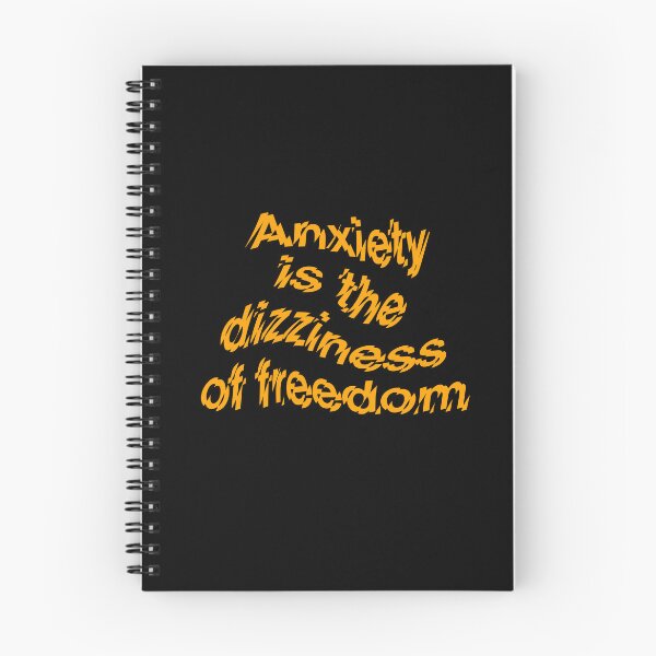 Item preview, Anxiety is the dizziness of freedom b v.6 designed and sold by x1brett.