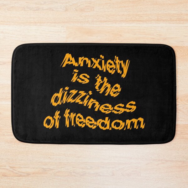 Item preview, Anxiety is the dizziness of freedom b v.6 designed and sold by x1brett.