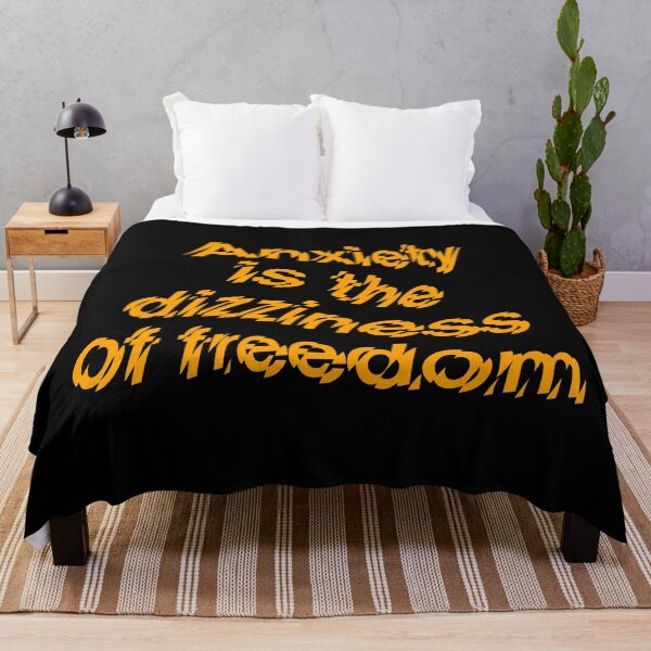 Item preview, Anxiety is the dizziness of freedom b v.6 designed and sold by x1brett.
