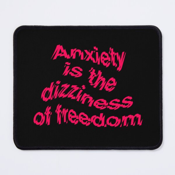 Item preview, Anxiety is the dizziness of freedom b v.7 designed and sold by x1brett.