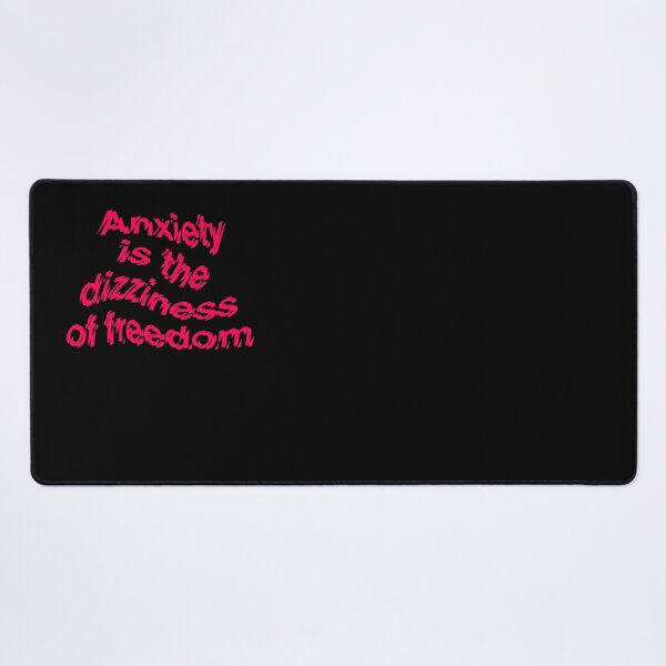 Item preview, Anxiety is the dizziness of freedom b v.7 designed and sold by x1brett.