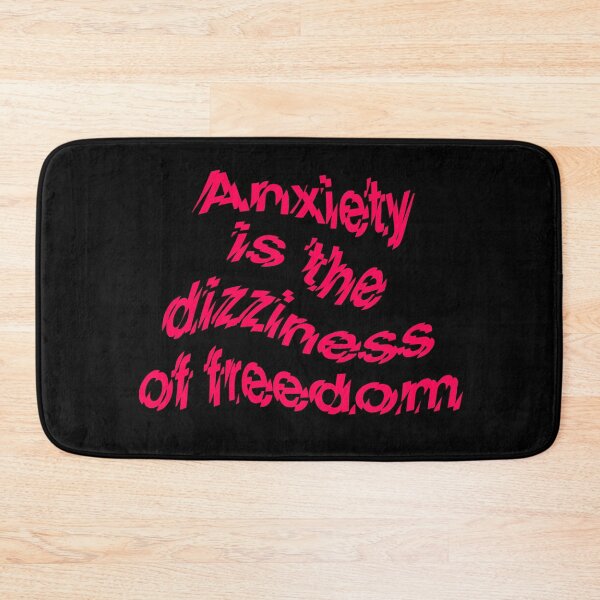 Item preview, Anxiety is the dizziness of freedom b v.7 designed and sold by x1brett.