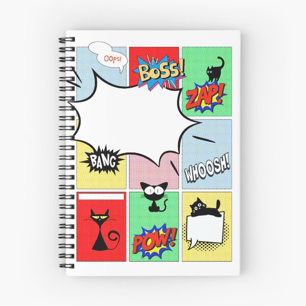 Item preview, Black cat comics designed and sold by InverseArt.