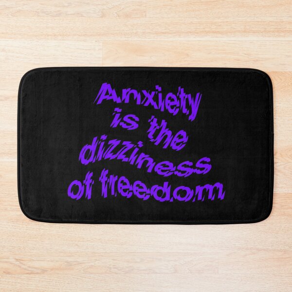 Item preview, Anxiety is the dizziness of freedom b v.8 designed and sold by x1brett.