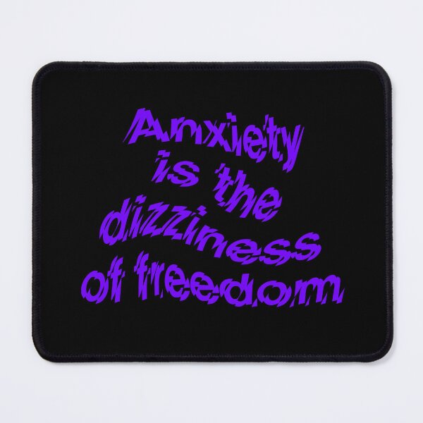 Item preview, Anxiety is the dizziness of freedom b v.8 designed and sold by x1brett.