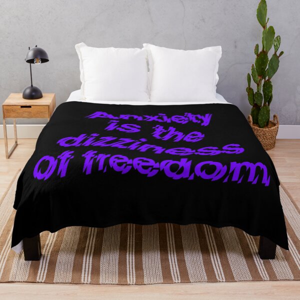 Item preview, Anxiety is the dizziness of freedom b v.8 designed and sold by x1brett.