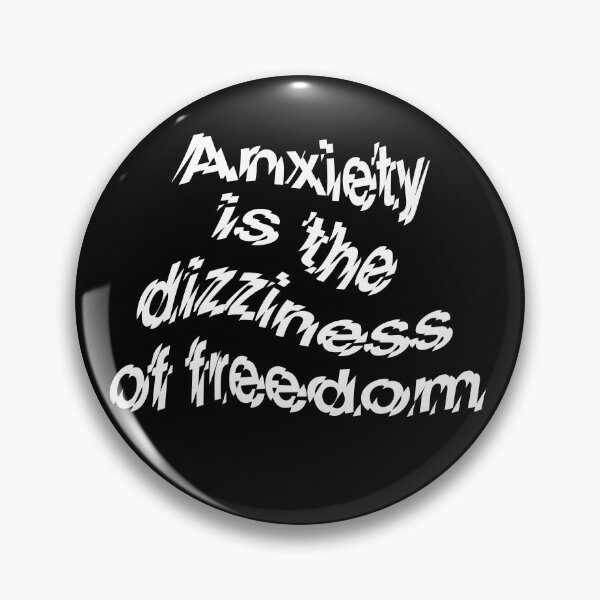 Item preview, Anxiety is the dizziness of freedom b v.9 designed and sold by x1brett.