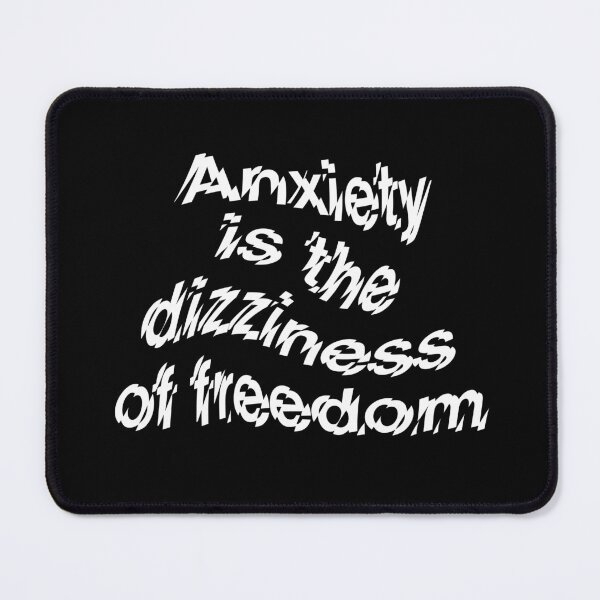 Item preview, Anxiety is the dizziness of freedom b v.9 designed and sold by x1brett.