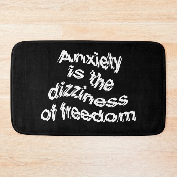 Item preview, Anxiety is the dizziness of freedom b v.9 designed and sold by x1brett.