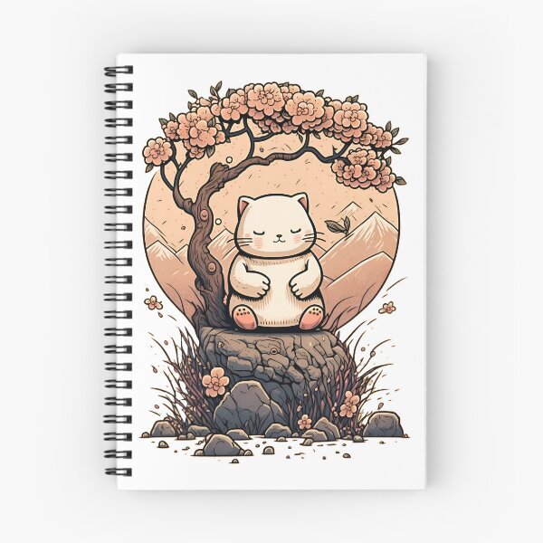 Item preview, cute cat under tree designed and sold by Isa00j.
