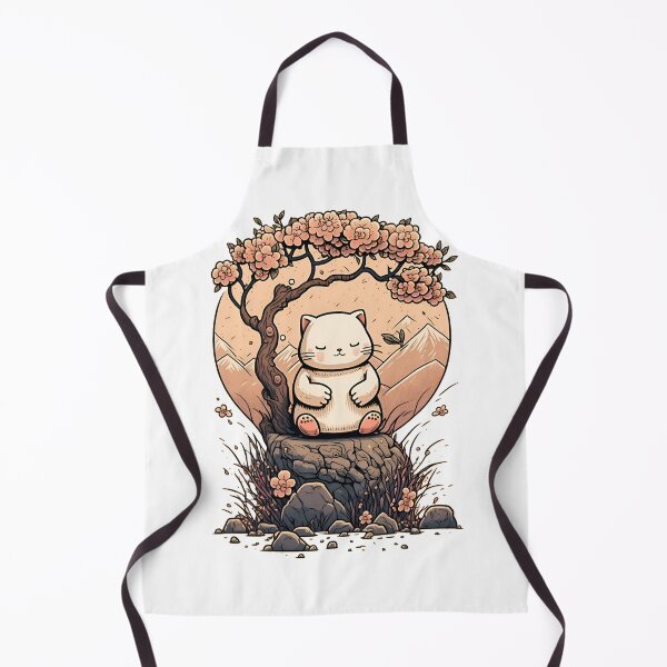 Item preview, cute cat under tree designed and sold by Isa00j.