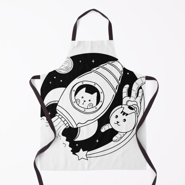 Item preview, kawai astro rocket cat on galaxy  designed and sold by Isa00j.