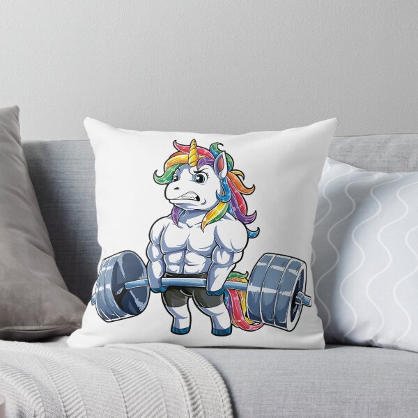 Item preview, cute unicorn Weightlifting designed and sold by Isa00j.