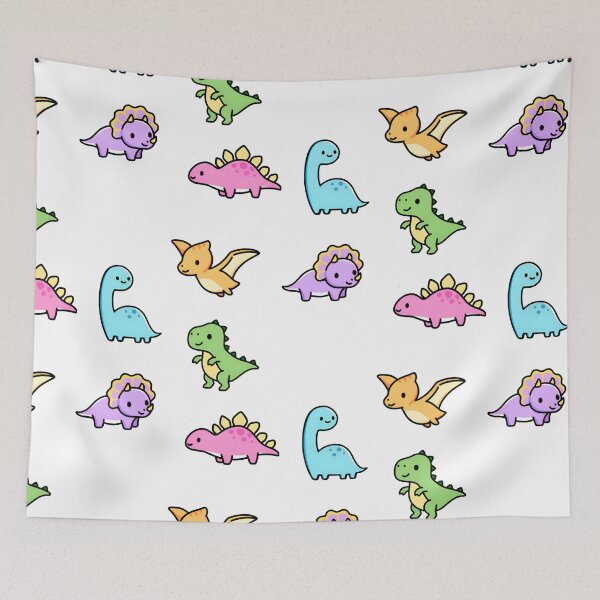 Item preview, cute kawai pack of dinosaur for kids designed and sold by Isa00j.