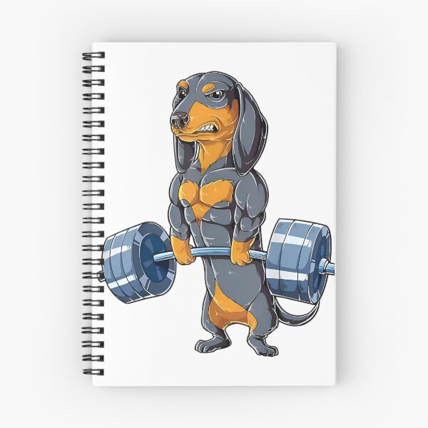 Item preview, cute dog Weightlifting designed and sold by Isa00j.