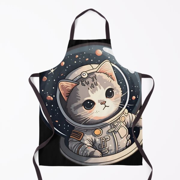 Item preview, cute and kawaii astro cat on space galaxy designed and sold by Isa00j.