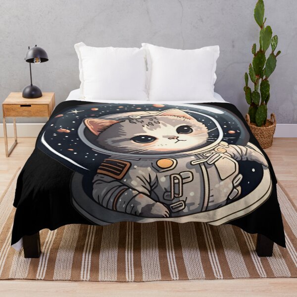 Item preview, cute and kawaii astro cat on space galaxy designed and sold by Isa00j.