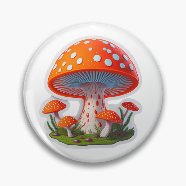 Item preview,  Gritty Mushroom Sticker Classic T-Shirt designed and sold by Anastasiia Lang.