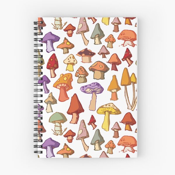 Item preview, Whimsical Illustrated Mushroom Pattern designed and sold by suttonbelyea.