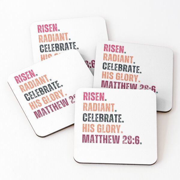 Item preview, He is Risen: Matthew 28:6 designed and sold by ebocraft.