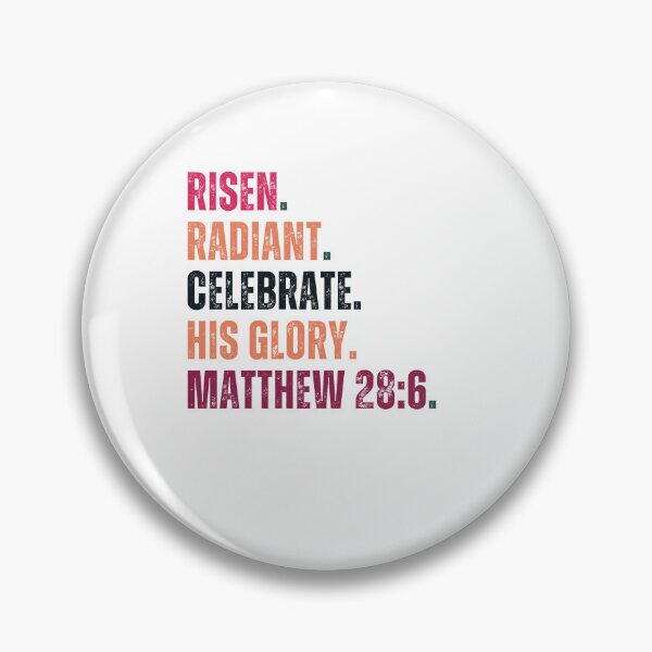 Item preview, He is Risen: Matthew 28:6 designed and sold by ebocraft.