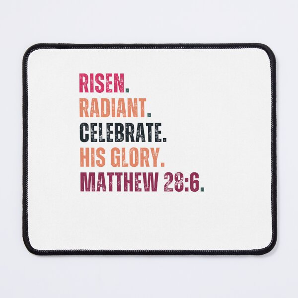 Item preview, He is Risen: Matthew 28:6 designed and sold by ebocraft.