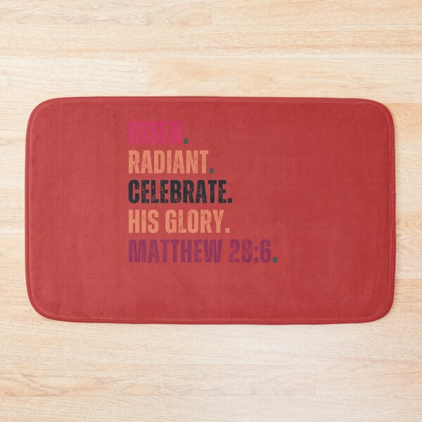 Item preview, He is Risen: Matthew 28:6 designed and sold by ebocraft.