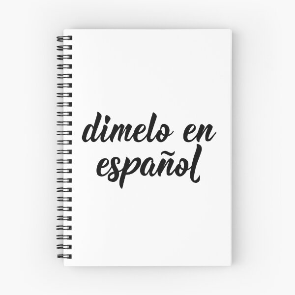 Item preview, Dímelo en español. Tell me in Spanish - in Spanish.  designed and sold by pidzam4e.