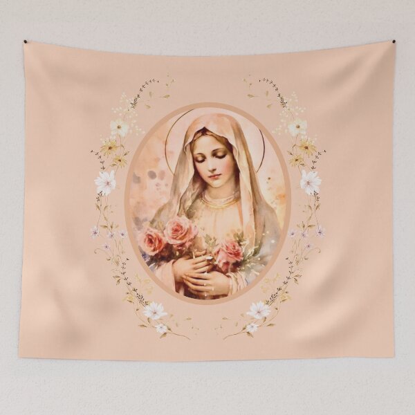 Item preview, Virgin Mary Mother of God Blessed Mary designed and sold by AMDG Line.