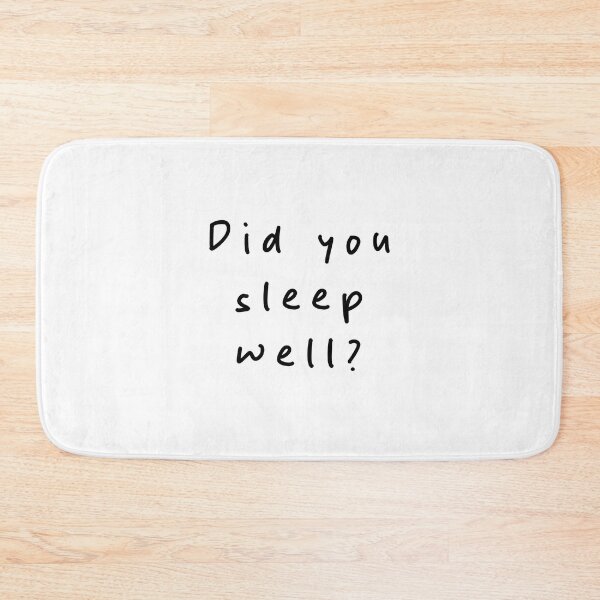 Item preview, Did you sleep well? | Minimalist Style | Handwritten Font designed and sold by RM-Journey.