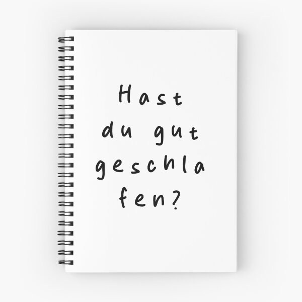 Item preview, Hast du gut geschlafen? | Minimalist Style | Handwritten Font designed and sold by RM-Journey.