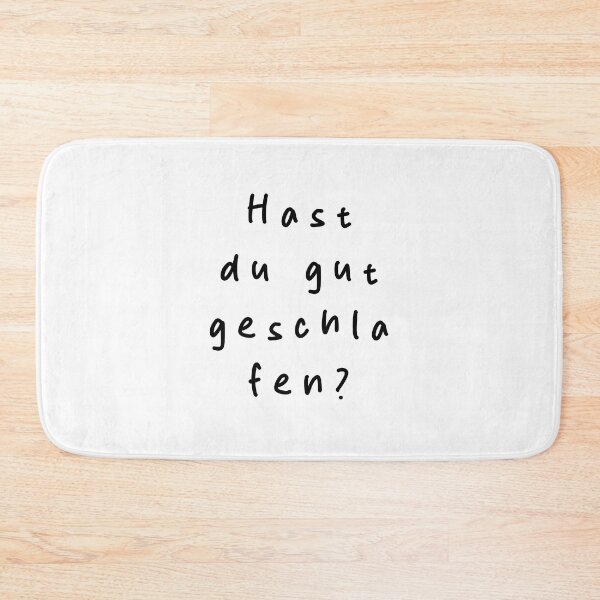 Item preview, Hast du gut geschlafen? | Minimalist Style | Handwritten Font designed and sold by RM-Journey.