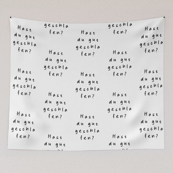 Item preview, Hast du gut geschlafen? | Minimalist Style | Handwritten Font designed and sold by RM-Journey.