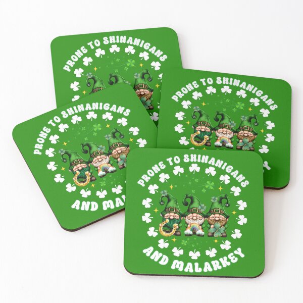 Item preview, Prone To Shenanigans And Malarkey Funny The Irish Christmas designed and sold by Vibe Unique.