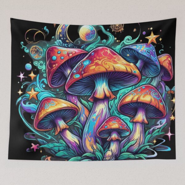 Item preview, MAGIC MUSHROOMS designed and sold by AvalonTshirts.