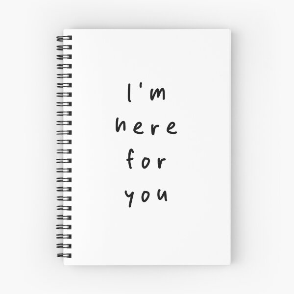 Item preview, I'm here for you - Supportive Presence | Minimalist Style | Handwritten Font designed and sold by RM-Journey.