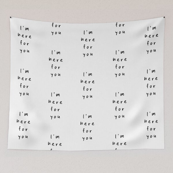 Item preview, I'm here for you - Supportive Presence | Minimalist Style | Handwritten Font designed and sold by RM-Journey.