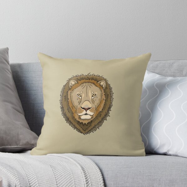 Item preview, Detailed lion head cartoon artwork designed and sold by christmas-lady.