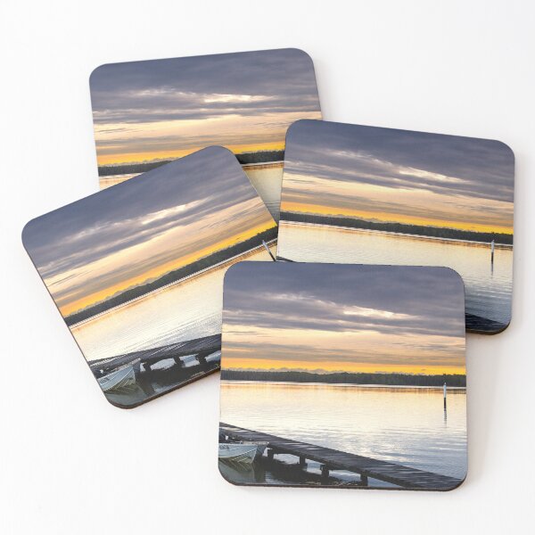 Item preview, Lake Munmorah Jetty at Sunset designed and sold by Matt-Dowse.