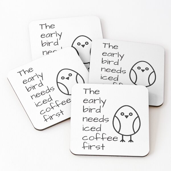 Item preview, early bird need coffee designed and sold by jacinthcorner.
