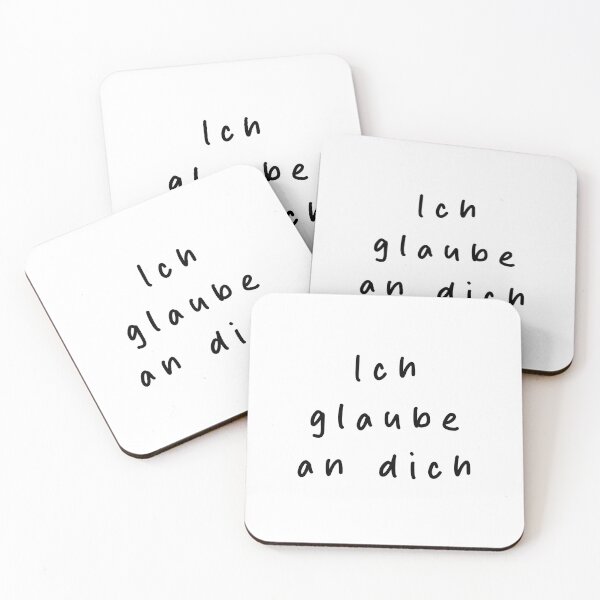 Item preview, Ich glaube an dich - Belief Booster  | Minimalist Style | Handwritten Font designed and sold by RM-Journey.