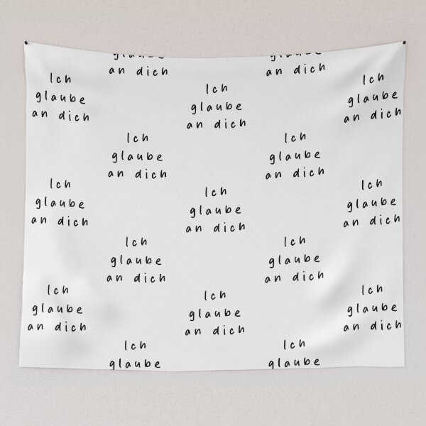Item preview, Ich glaube an dich - Belief Booster  | Minimalist Style | Handwritten Font designed and sold by RM-Journey.