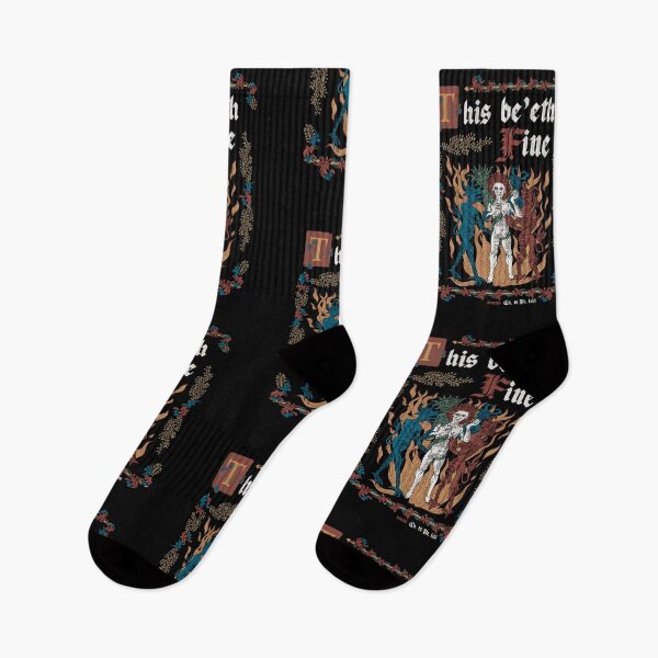 Item preview, This Is Fine Medieval Style - funny retro vintage English history designed and sold by Nemons.