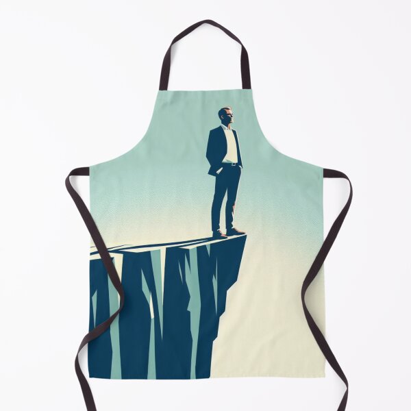 Item preview, Proud, Self-conscious businessman at the Edge of Rock designed and sold by Gaborai.