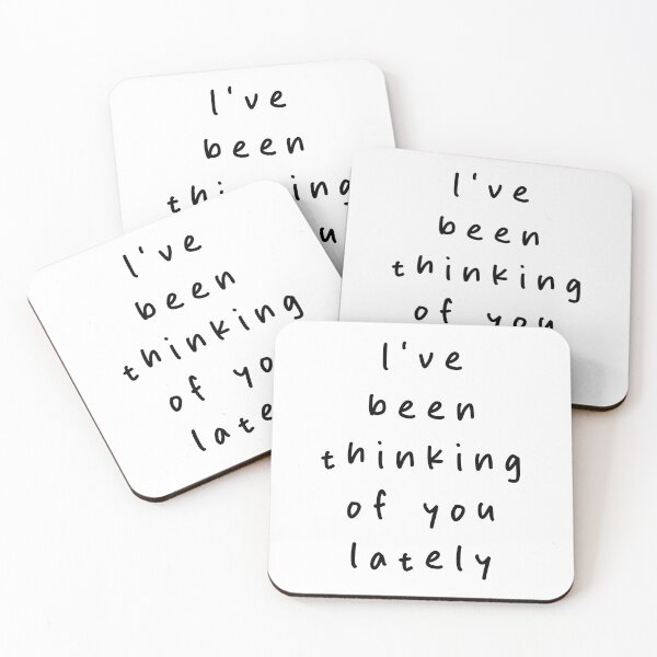 Item preview, I've been thinking of you lately  | Minimalist Style | Handwritten Font designed and sold by RM-Journey.