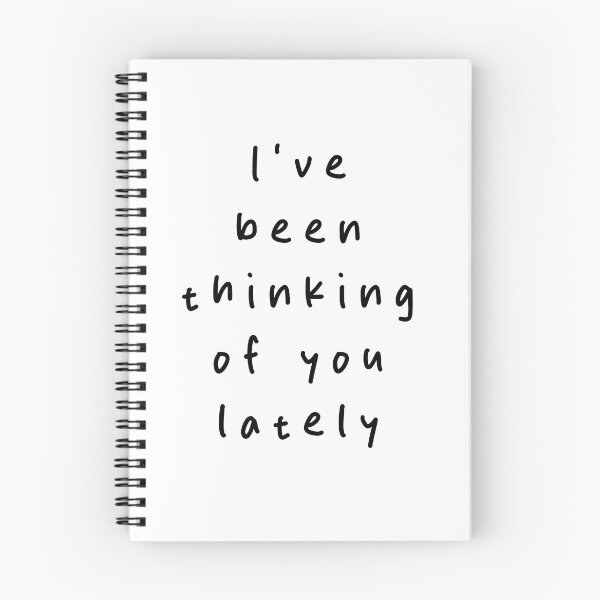 Item preview, I've been thinking of you lately  | Minimalist Style | Handwritten Font designed and sold by RM-Journey.