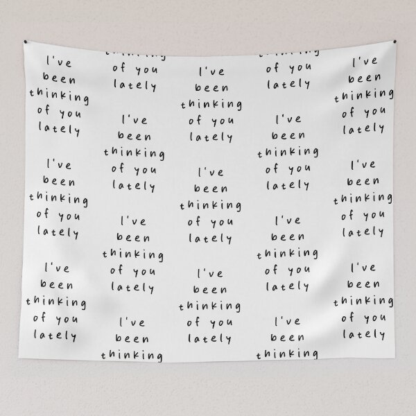 Item preview, I've been thinking of you lately  | Minimalist Style | Handwritten Font designed and sold by RM-Journey.