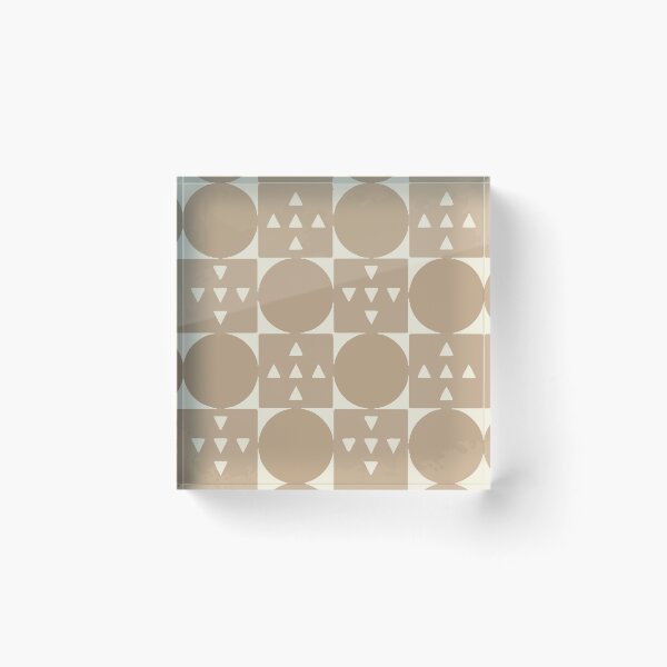 Item preview, Neutral Halftone Geometric Pattern XVIII designed and sold by Sumaia Sharmin.