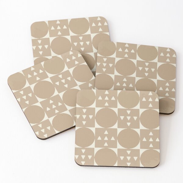 Item preview, Neutral Halftone Geometric Pattern XVIII designed and sold by Sumaia Sharmin.