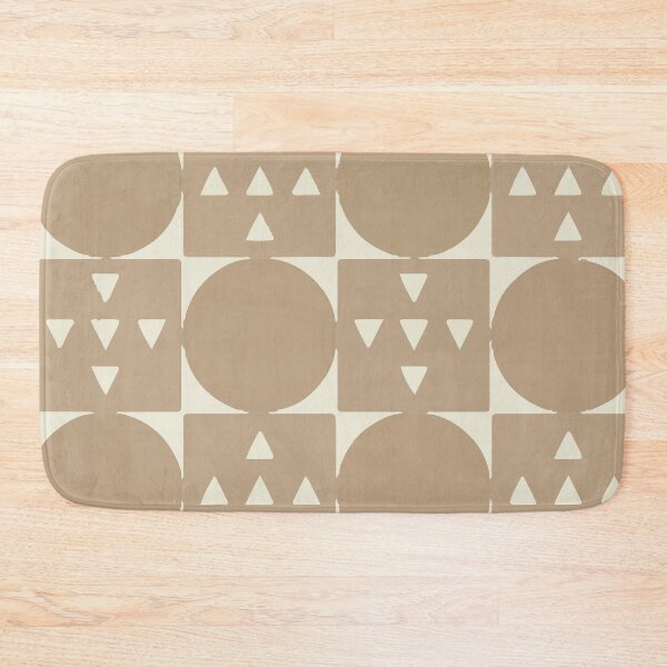 Item preview, Neutral Halftone Geometric Pattern XVIII designed and sold by Sumaia Sharmin.